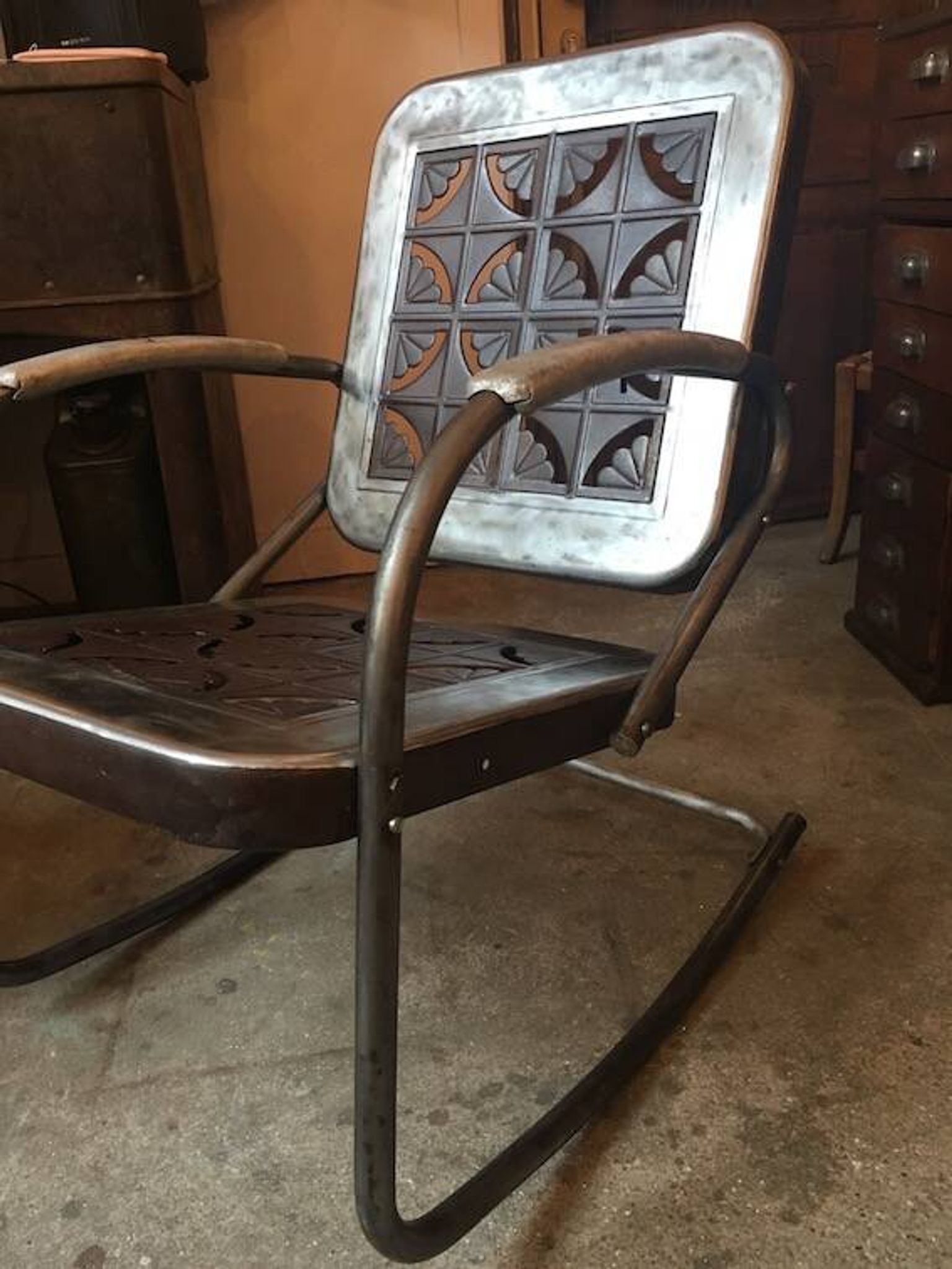 Rocking-chair américain 1950