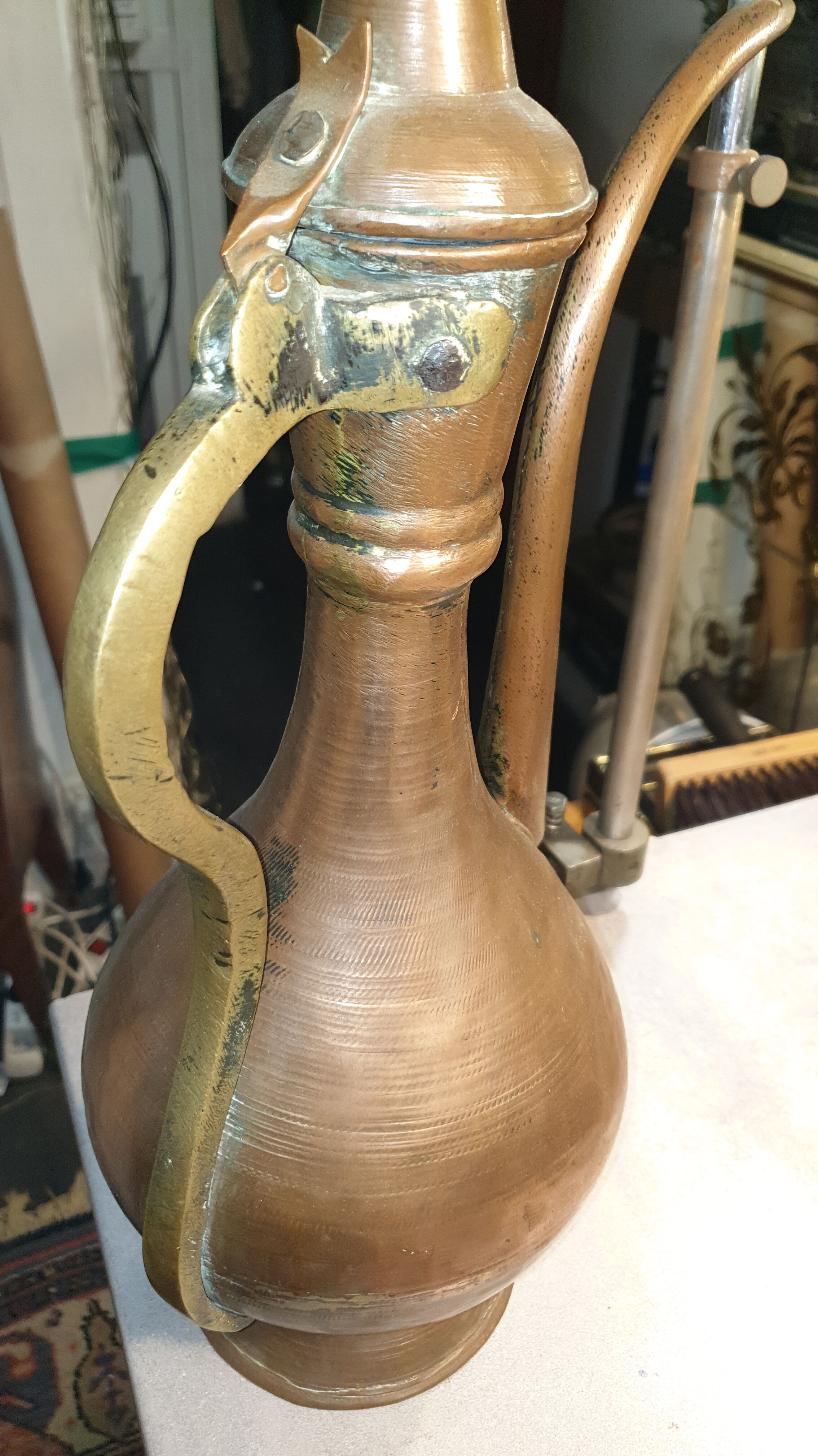 Copper ewer North Africa