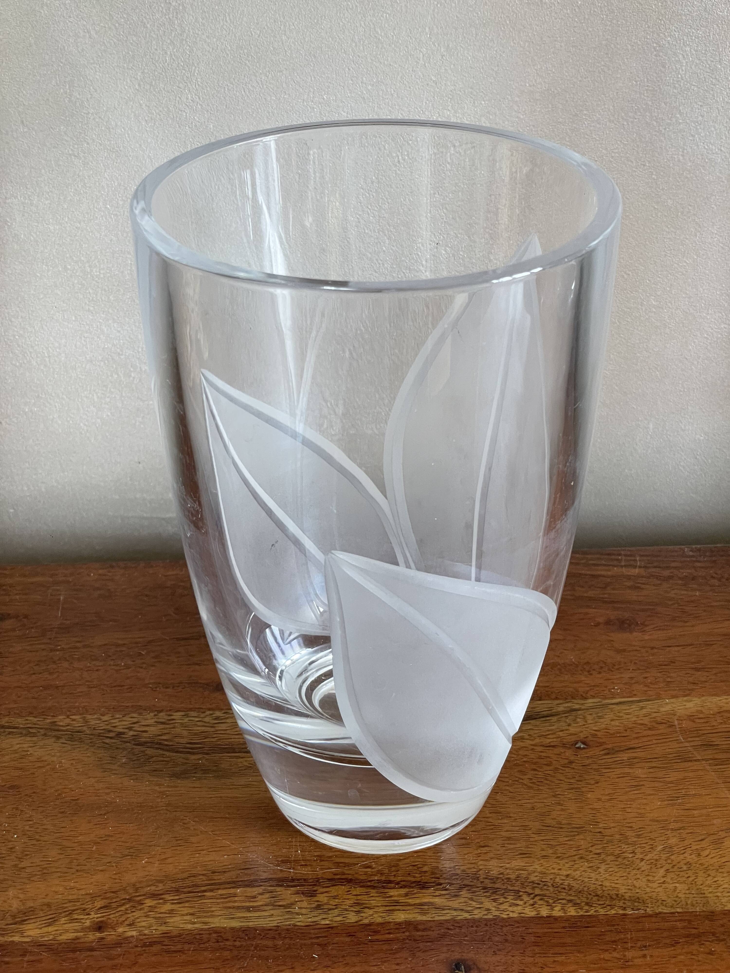 Crystal vase
