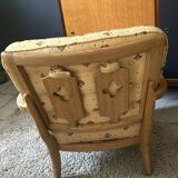 Guillerme et Chambron, Fauteuil en chêne José, Edition Votre Maison 1960