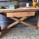 Console made of pine