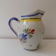 Earthenware Henriot Quimper numbered jug