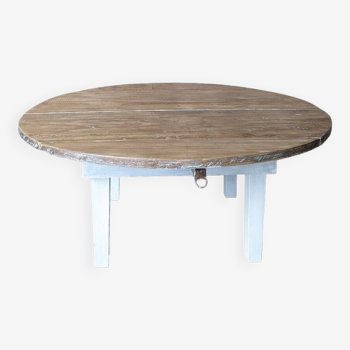 Table basse de ferme ronde