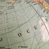 Duo globe terrestre « Colomb », vers 1960