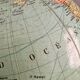 Duo globe terrestre « Colomb », vers 1960