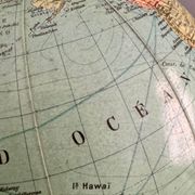 “Columbus” terrestrial globe duo, circa 1960