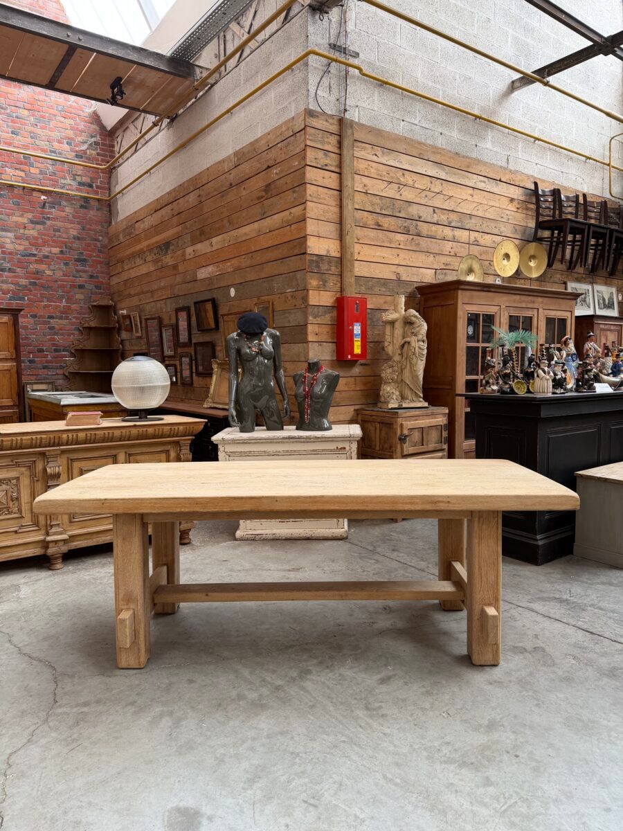 Oak farmhouse table