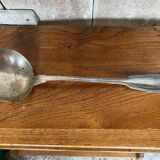 Old christofle goldsmith ladle silver metal #b343