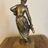 Bronze sculpture Etienne Henry Dumaige 1830 - 1888