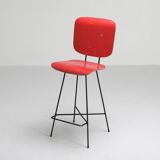 Dutch modernist tabouret by Coen De Vries - 1950s