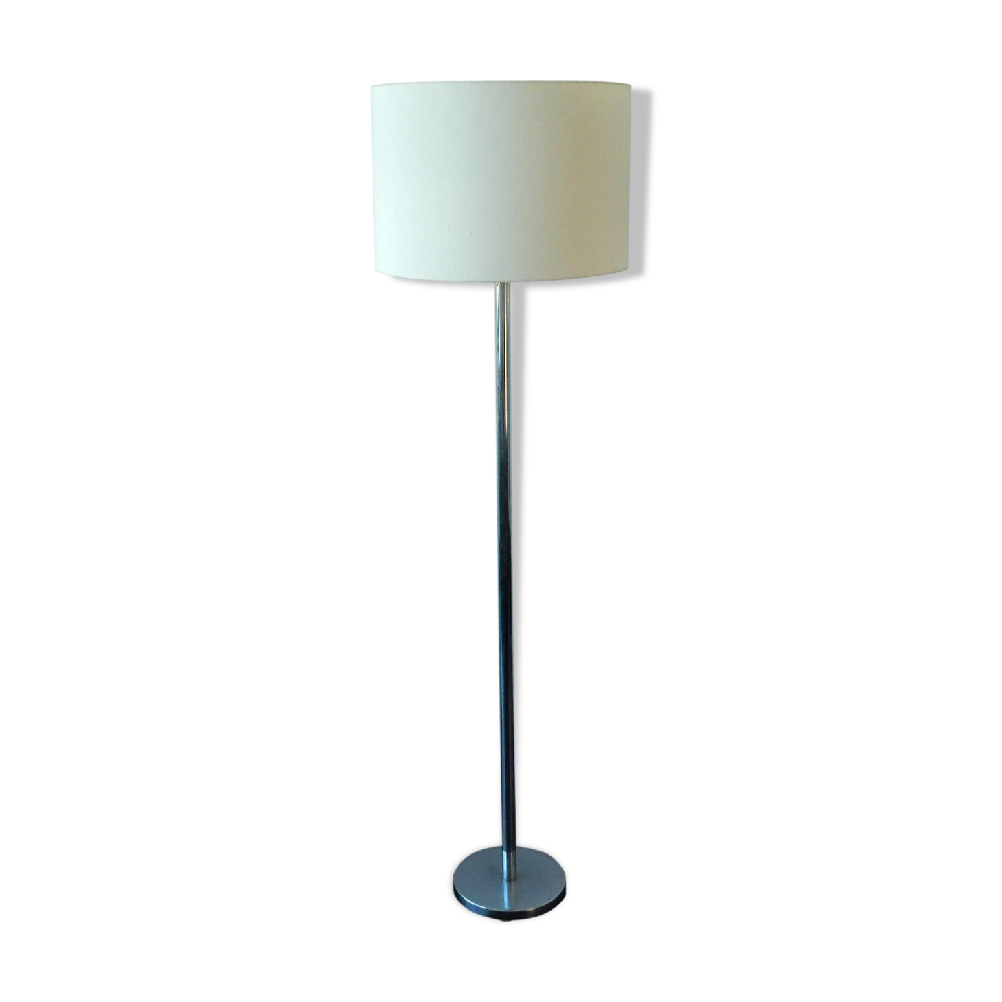 Shantung lamppost with fabric blind from Raak Netherlands, 1970s