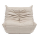 Togo lounge chair in cream fabric by Michel Ducaroy for Ligne Roset