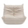 Togo lounge chair in cream fabric by Michel Ducaroy for Ligne Roset