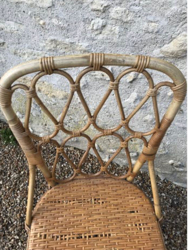 Vintage rattan chair