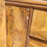 Burr walnut secretary