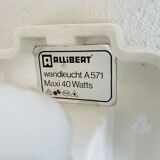 Glass and wood wall sconce light