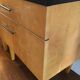 Pair of vintage compass foot bedside tables, 1960