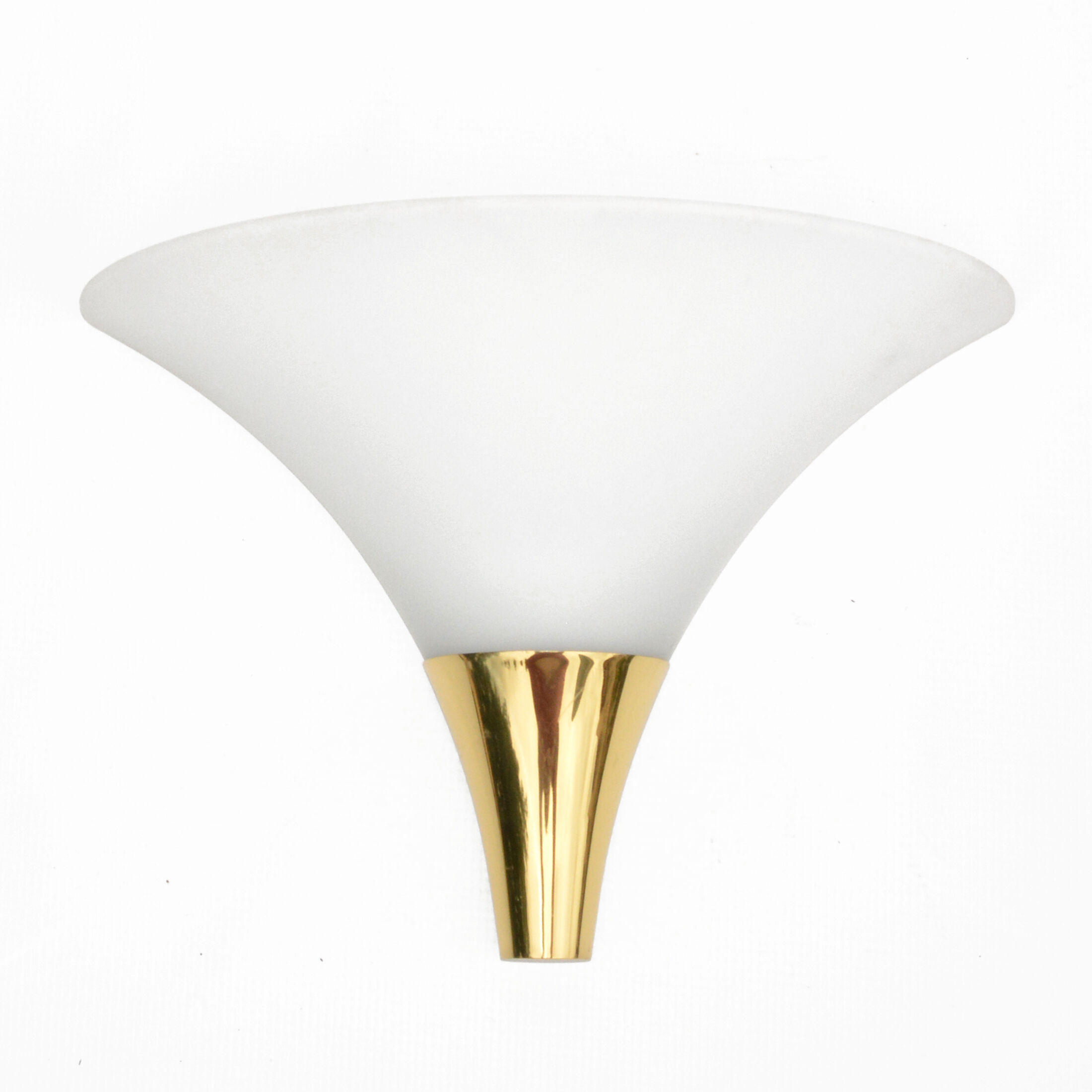 Pair of wall lamps, Glashutte Limburg, Germany, 1970s