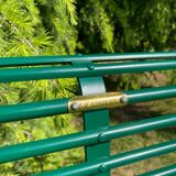 Handcrafted wrought iron bench – Arras style, 2 seats