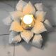 vintage flower wall light