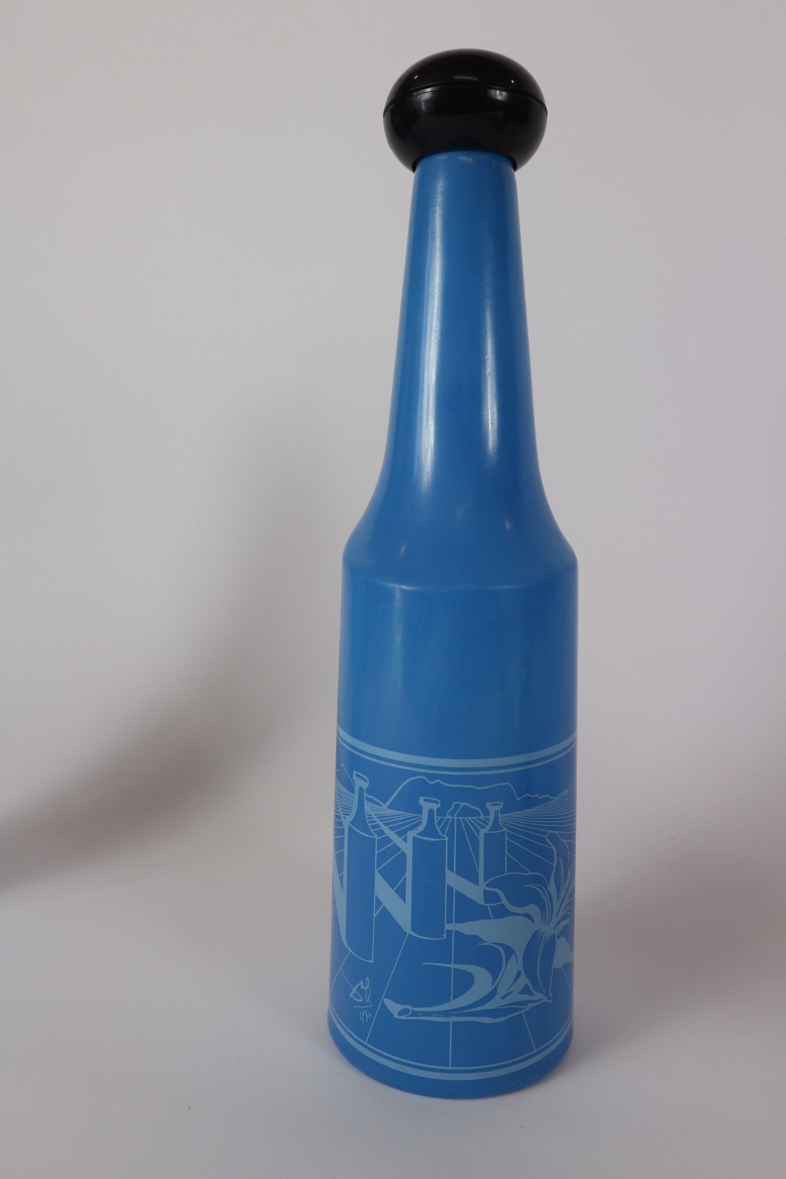 three blue bottles by Salvador Dali for Rosso Antico