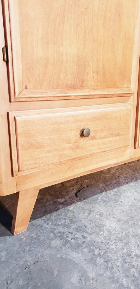 Vintage asymmetrical wardrobe