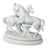 Vintage porcelain horse statue: gerold bavaria