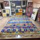 Large multicoloured Moroccan Berber rug in wool 300 x 200 cm
