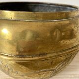 Brass flowerpot by Villedieu