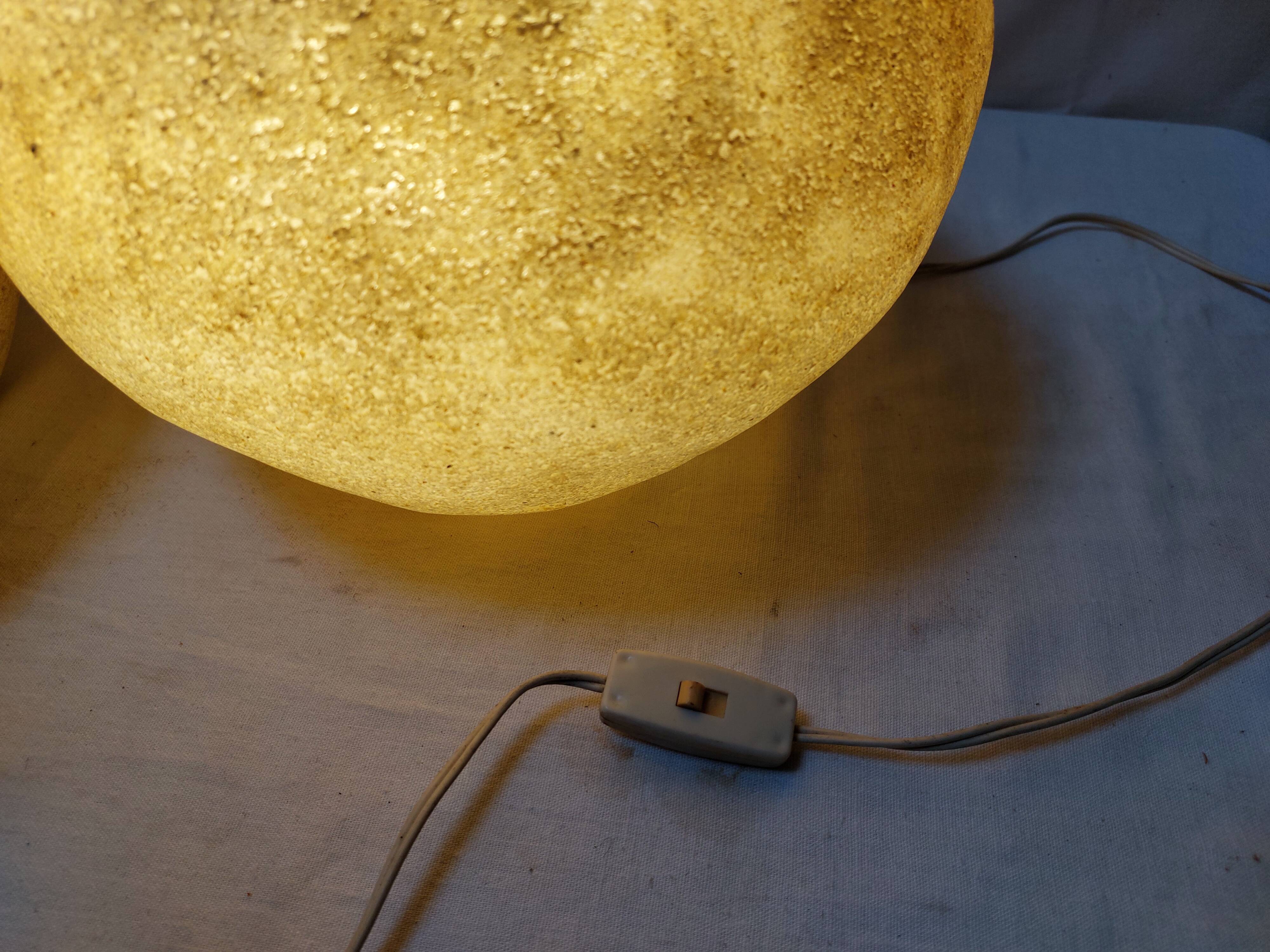Pair of Dora lamps by André Cazenave for Atelier A - 1970s
