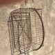 Antique metal basket