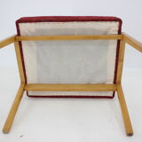 1960s Beech Stool ,Czechoslovakia