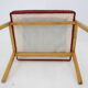 Tabouret de hêtre des années 1960, Tchécoslovaquie