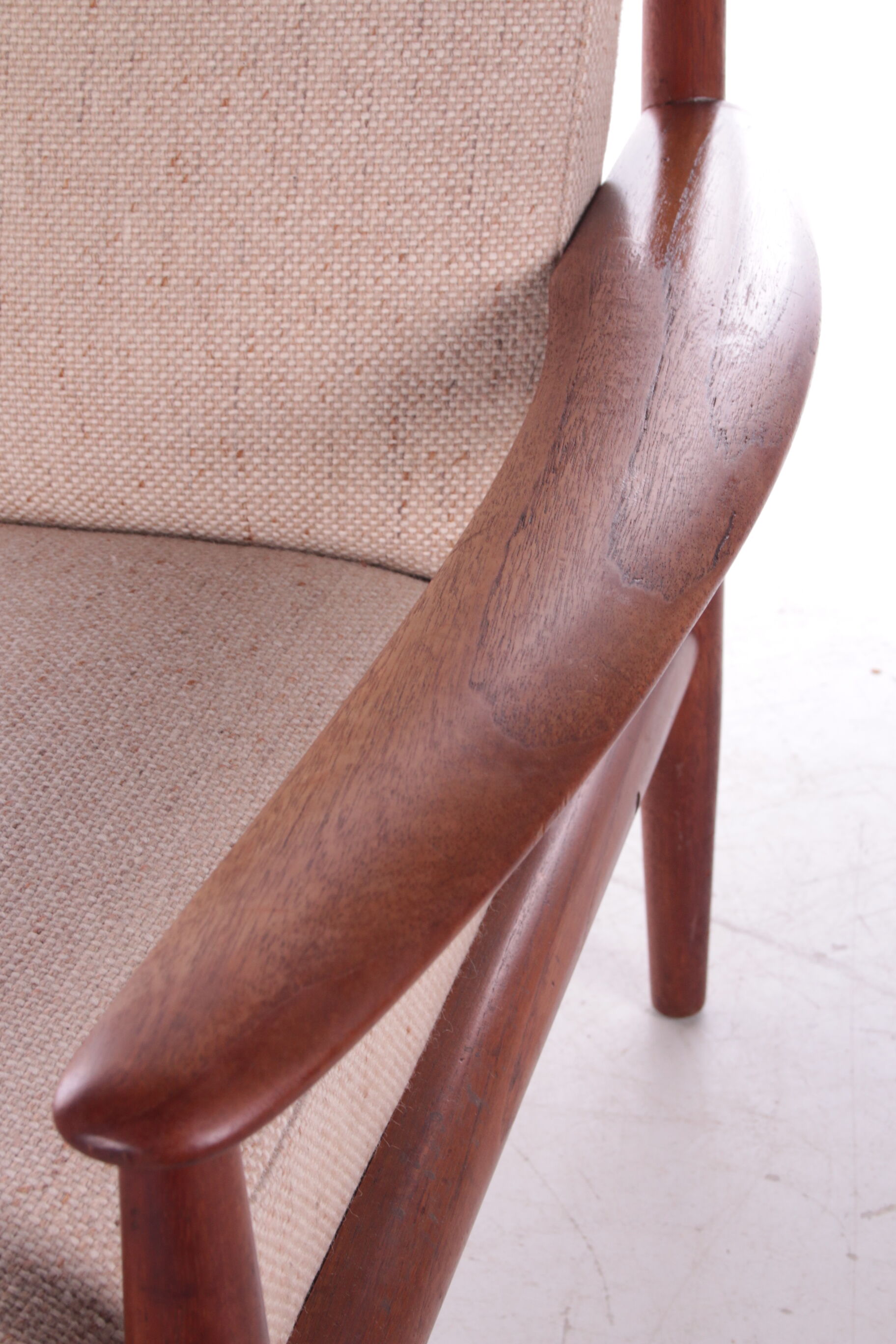 Original teak armchair design by Greta Jalk Model 118, Denmark