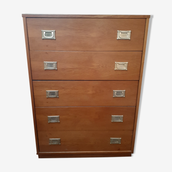 Chest of drawers style navy ragpicker