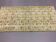 Distressed Turkish Runner 190x82 cm wool Vintage rug, Overdyed Yellow, Black