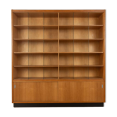Cabinet de magasin des années 1950, vintage