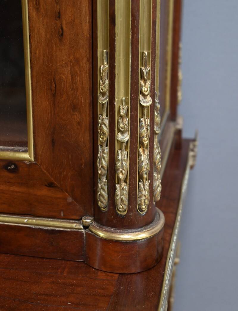 Mahogany Library Scriban, Louis XVI style – Mid-19th century