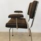 Brown Czech Tubular Chair from Belet, 1970s