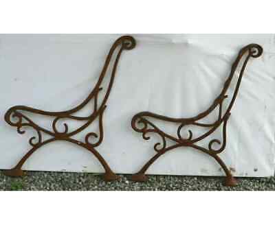 cast iron bench legs