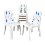 Set de 6 chaises « samba » Pierre Paulin pour Henri  Massonnet