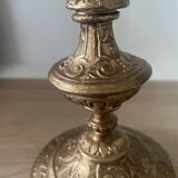 Old pair of candlesticks