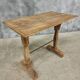 Antique French bistro table | 1920-1940 | Oak wood