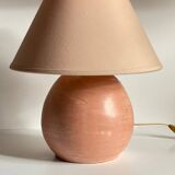 Vintage handmade terracotta lamp