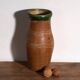 Antique glazed ceramic vase – Central Europe, circa 1920
