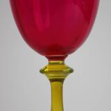 Vintage Crystalex Wine Glasses Set of 6 – Bohemian Glass