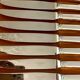 Christofle Cluny, 12 cheese dessert knives 19.5 cm excellent condition