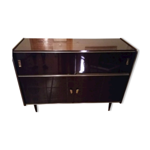 Meuble tuner vinyle bar vintage