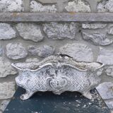 Old cast iron planter large louis XV style model