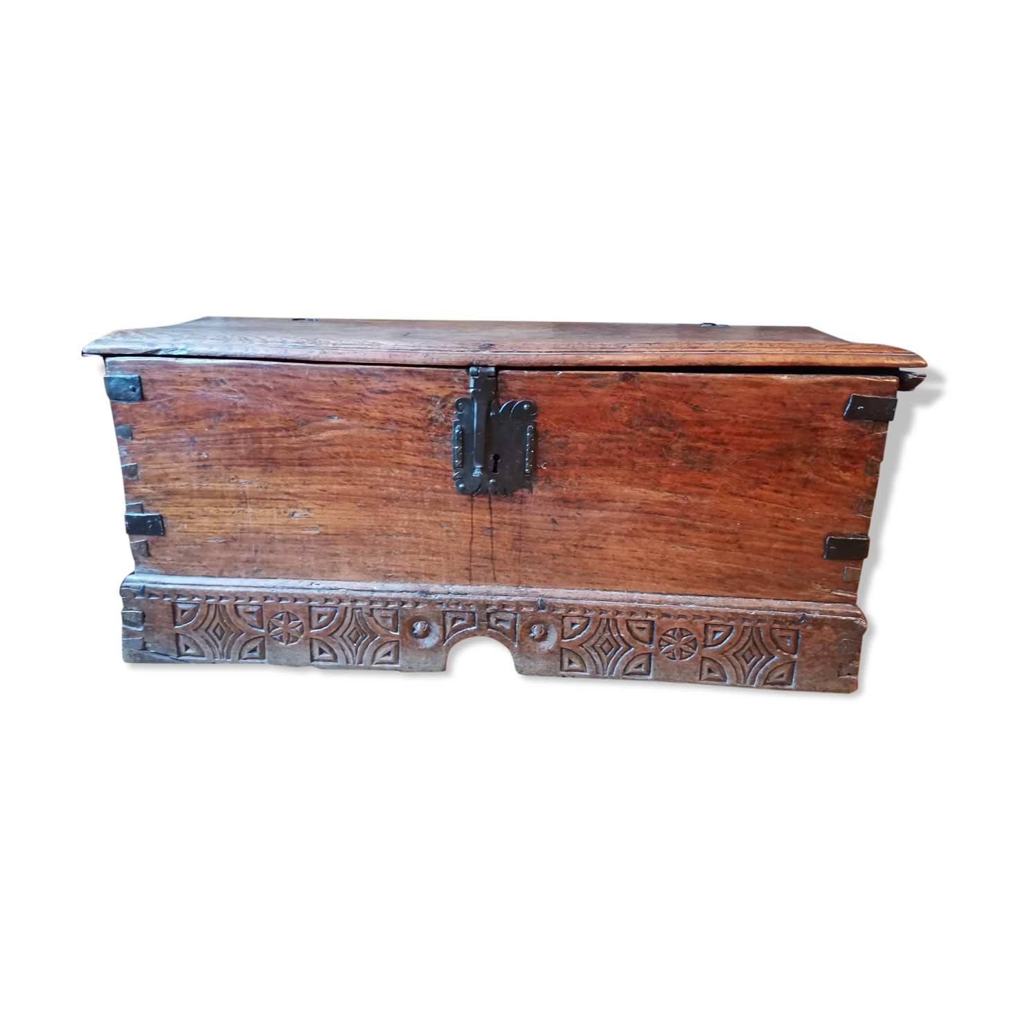 Old wooden box